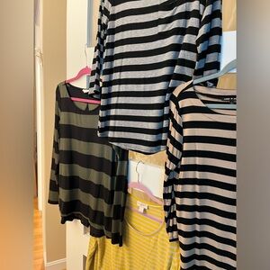 Women’s striped tees